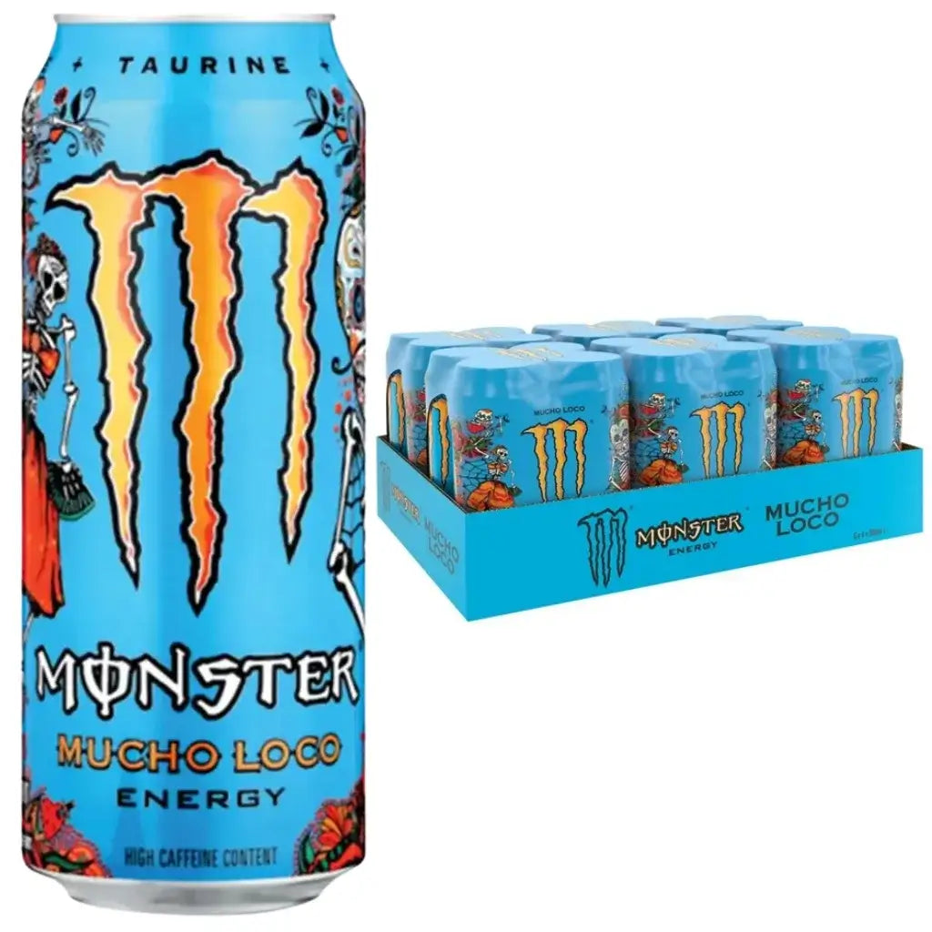 Monster Mucho Loco Energy Drink Cans (24x500ml)
