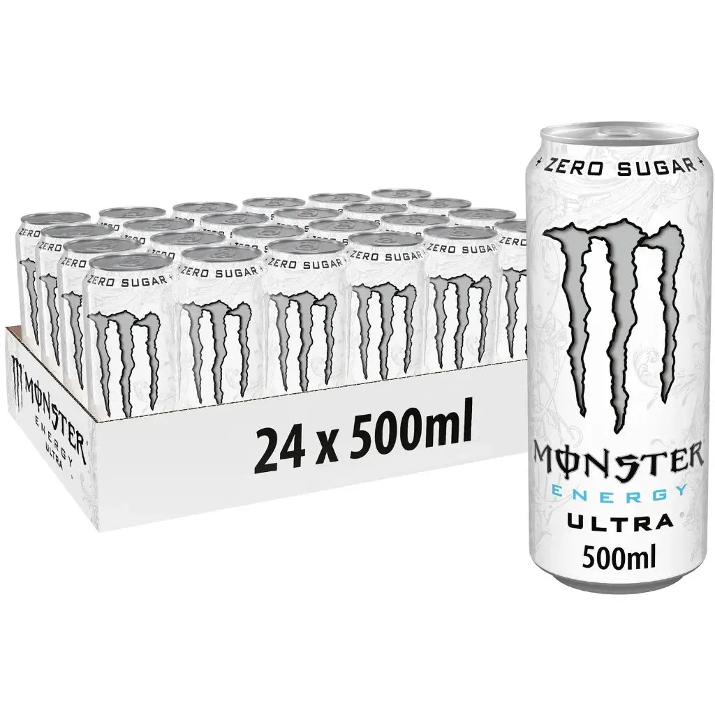 Monster Ultra White Energy Drink (24x500ml)
