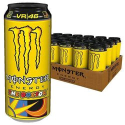 Monster VR46 The Doctor Rossi Energy Drink Cans (24x500ml)