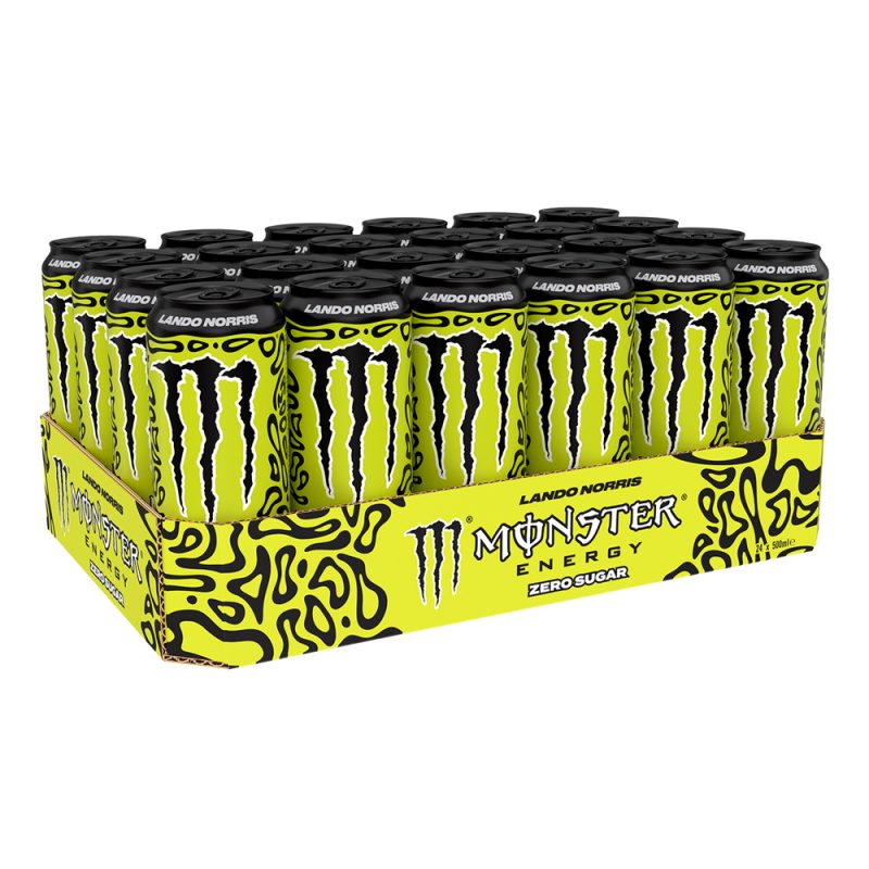 Monster Lando Norris Zero Sugar Energy Drink - (24×500ml)
