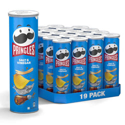 Pringles Salt & Vinegar Potato Chips (19x165g)