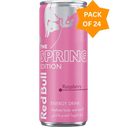 Red Bull Spring Edition Raspberry Cans (24x250ml)