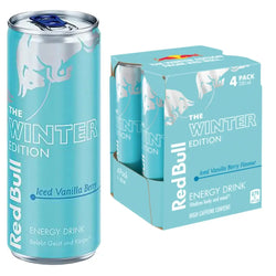 Red Bull Winter Edition Iced Vanilla Berry Cans (4x250ml)