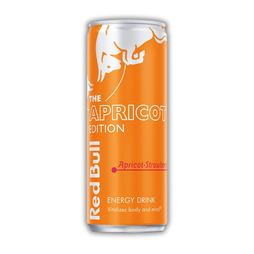 Red Bull The Summer Edition Energy Drink Strawberry Apricot Cans - (24x250ml)