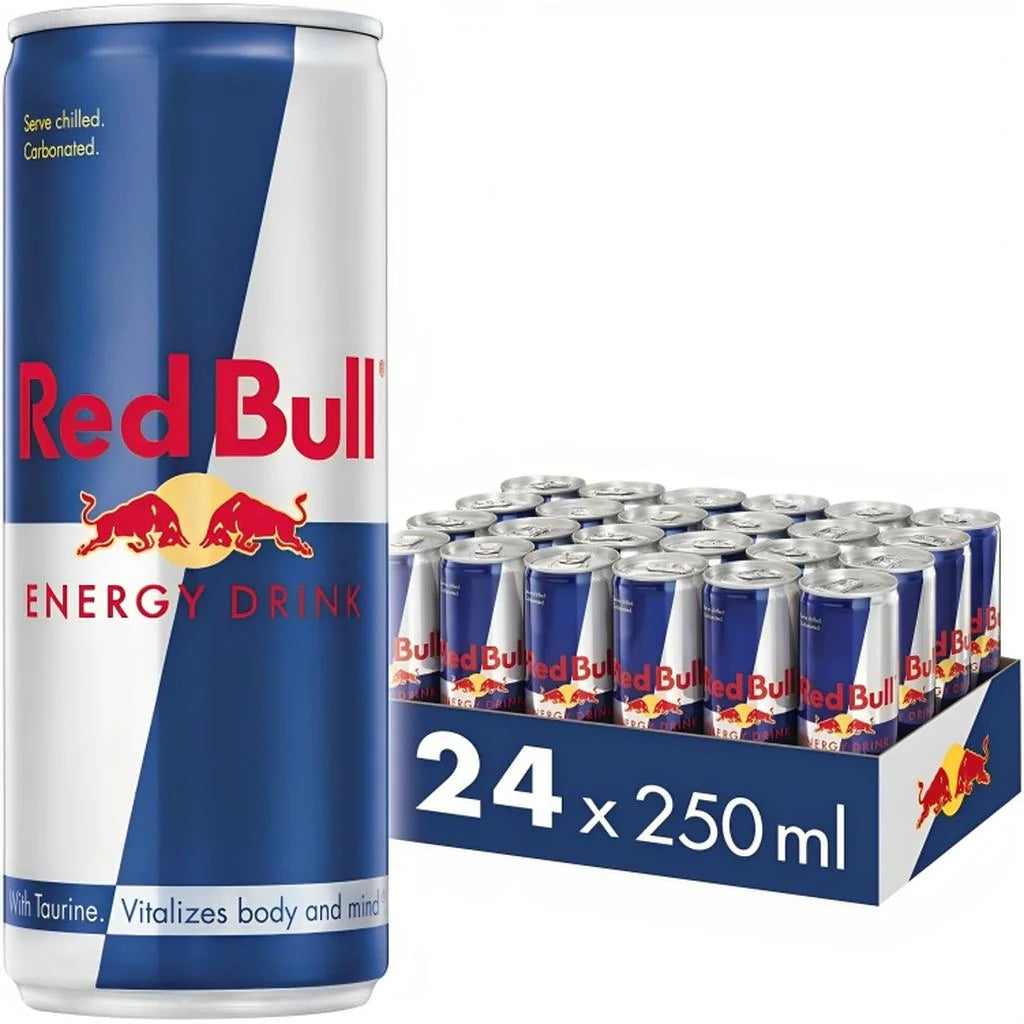 Red Bull Energy Drink Cans (24x250ml)