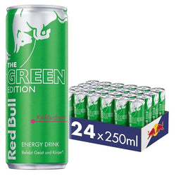 Red Bull Green Edition Cactus Fruit Energy Drink Cans (24x250ml)