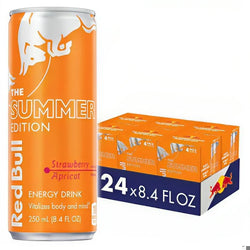 Red Bull Summer Edition Strawberry Apricot Cans (24x250ml)