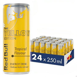 Red Bull Yellow Edition Tropical Cans (24x250ml)