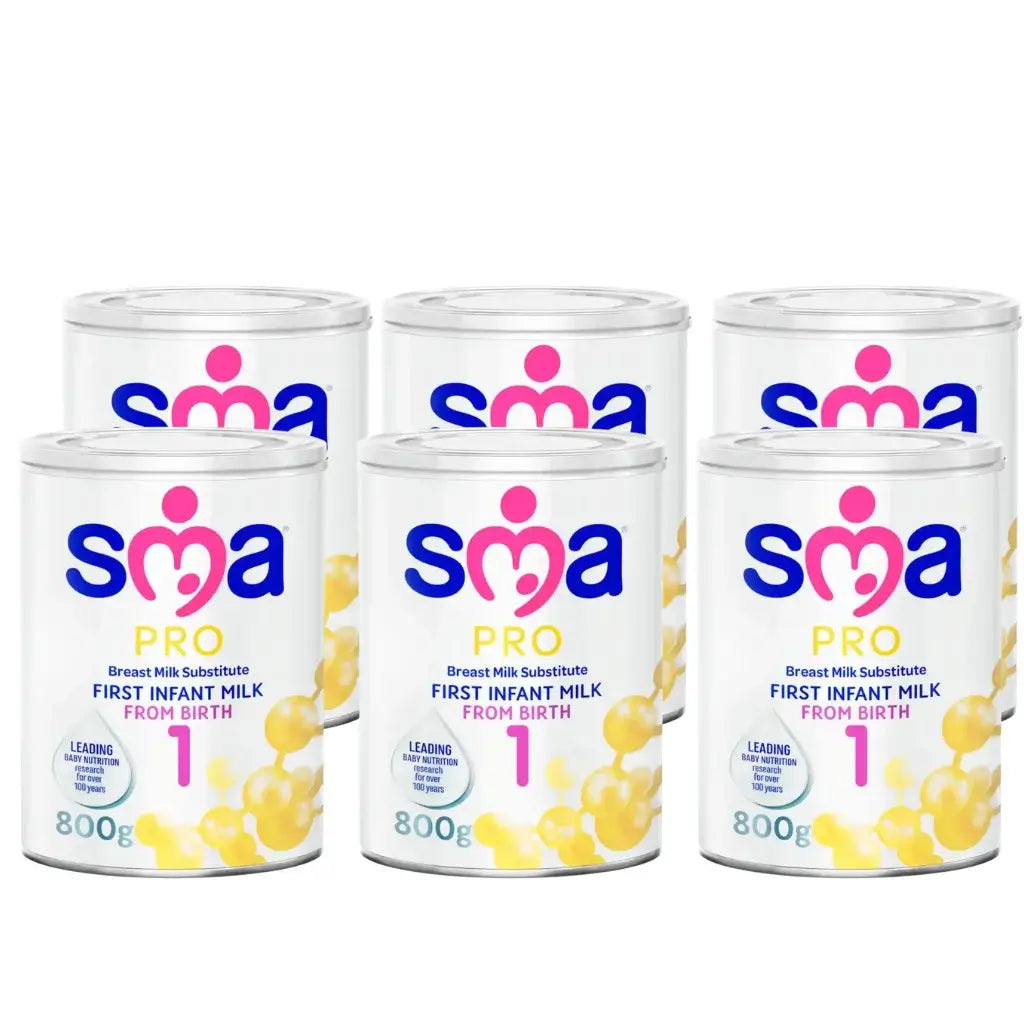 SMA Pro 1 First Infant Milk From Birth (6x800g)