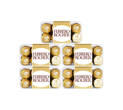Ferrero Rocher 16 Pieces Chocolate (5x200g)