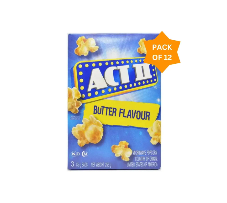 Act II Butter Flavour Popcorn - (12x255g)