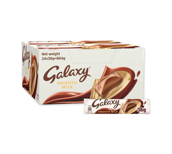 Galaxy Smooth Milk Chocolate (24x36g)