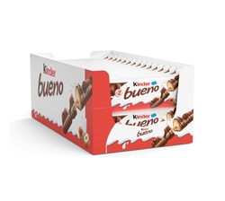 Kinder Bueno Chocolate Bars (30x43g)