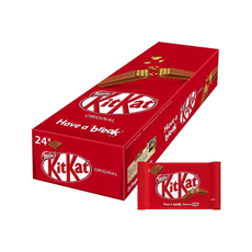 Nestle Kitkat 4 Finger Milk Chocolate Wafer Box (24x41.5g)