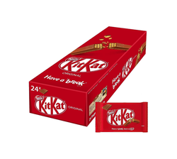 Nestle Kitkat 4 Finger Milk Chocolate Wafer Box (24x41.5g)