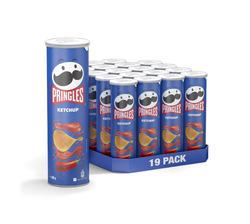Pringles Ketchup Potato Chips (19x165g)