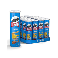 Pringles Salt & Vinegar Potato Chips (19x165g)