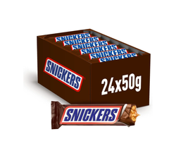 Snickers Peanut Chocolate Bars Box (24x50g)