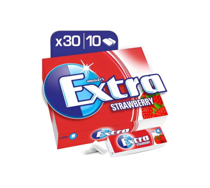 Wrigley's Extra Strawberry Chewing Gum (30x14g)