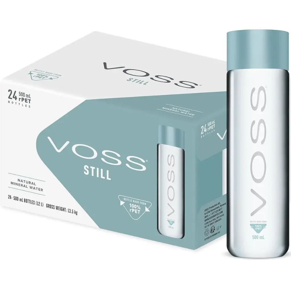 Voss Still Water Plastic Bottles (24x500ml)