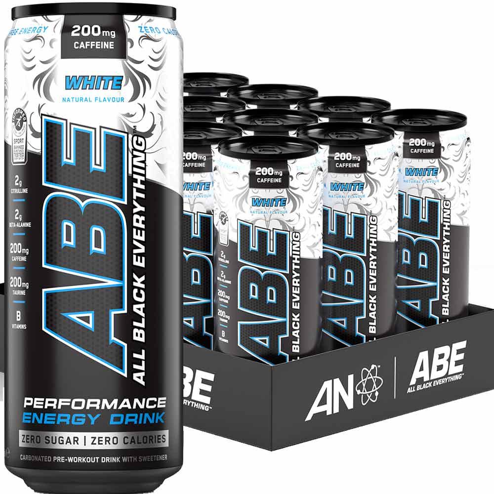Applied Nutrition ABE White Energy Drink Cans - (12x330ml)