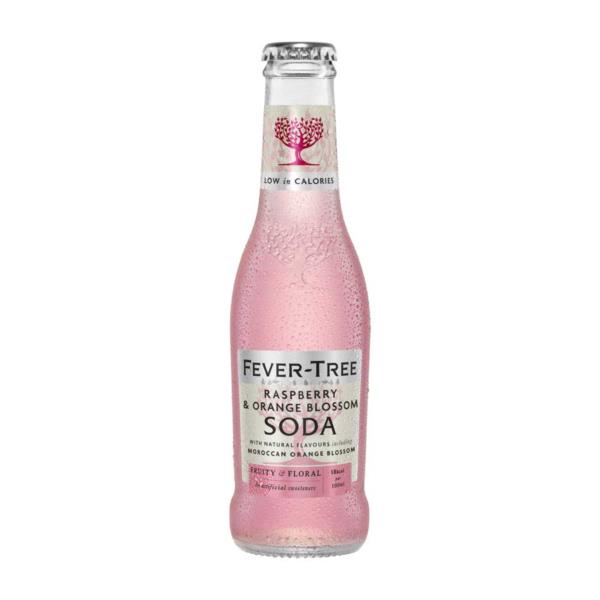 Fever-Tree Raspberry & Orange Blossom Soda Water - (24x200ml)