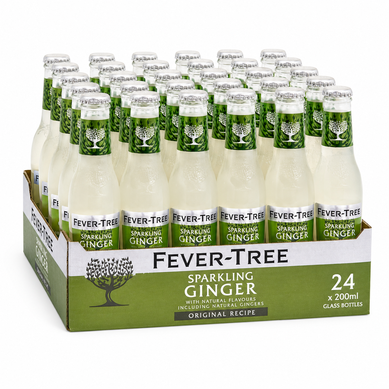 Fever‑Tree Sparkling Ginger – (24×200ml)