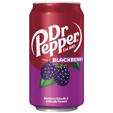 Dr Pepper Blackberry Soft Drink Cans - (12×355ml)