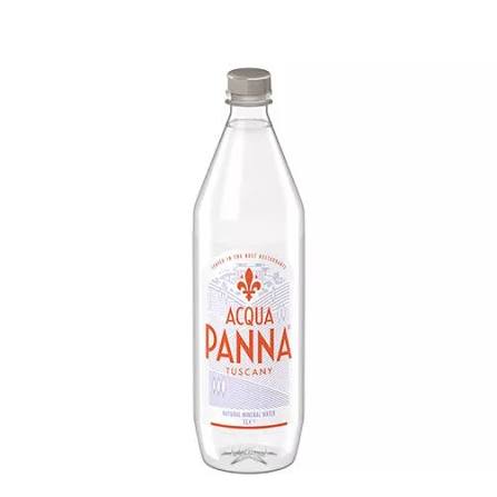 Acqua Panna Natural Mineral Water Plastic Bottles (12x1L)