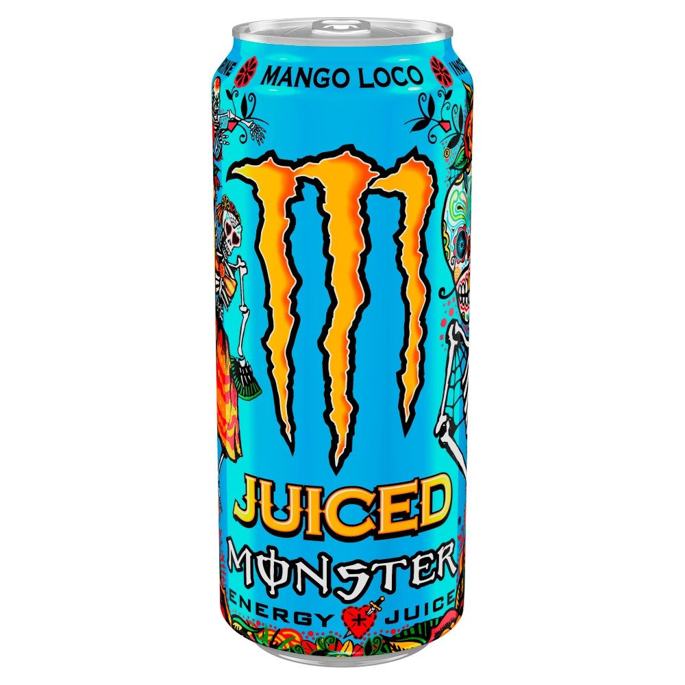 Monster Energy Mango Loco Energy Drink Cans – (12 x 500ml)
