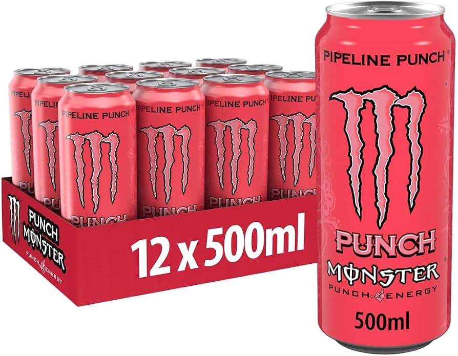 Monster Pipeline Punch Energy Drink - (12×500ml)