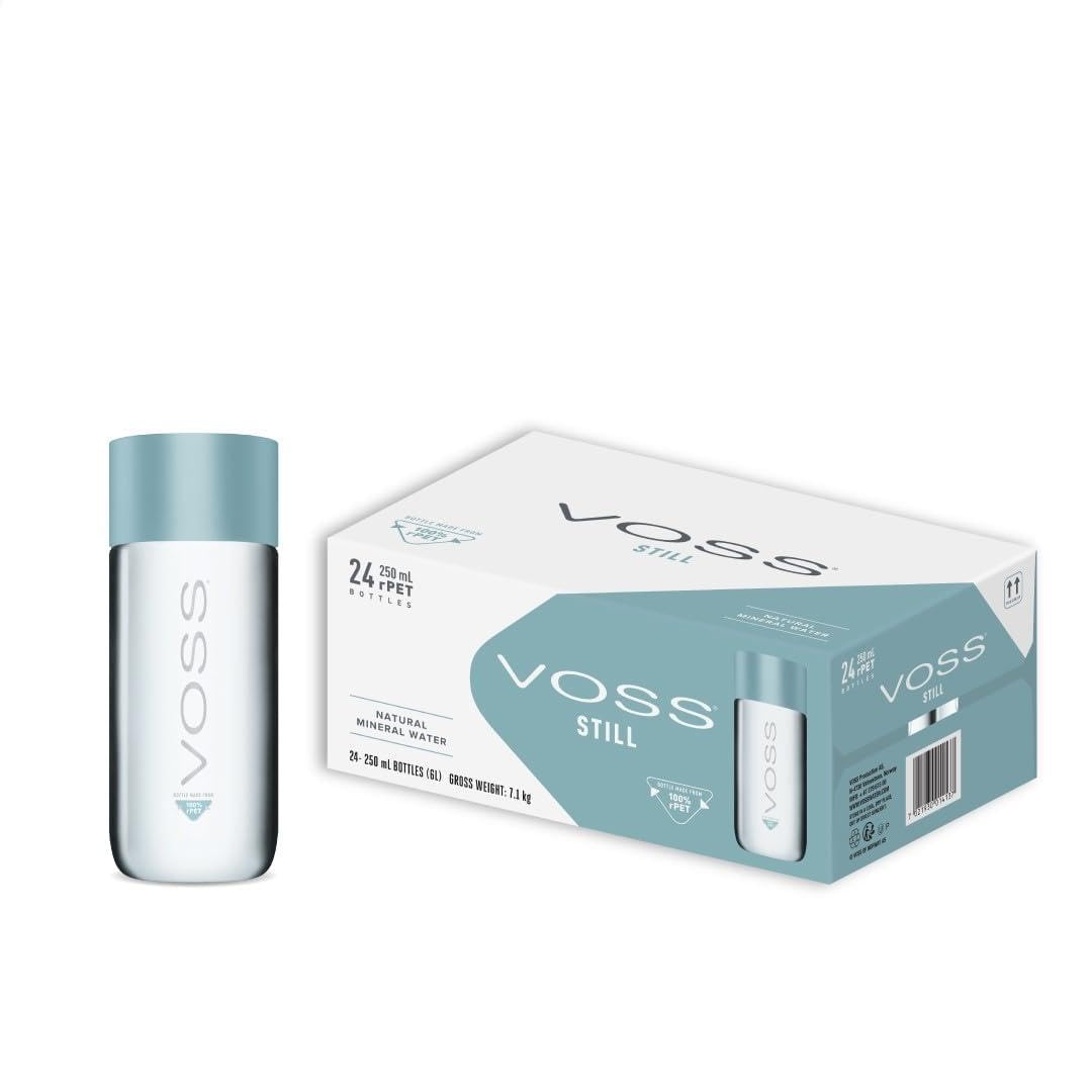 VOSS Still Water Plastic Bottles - (24×250ml)